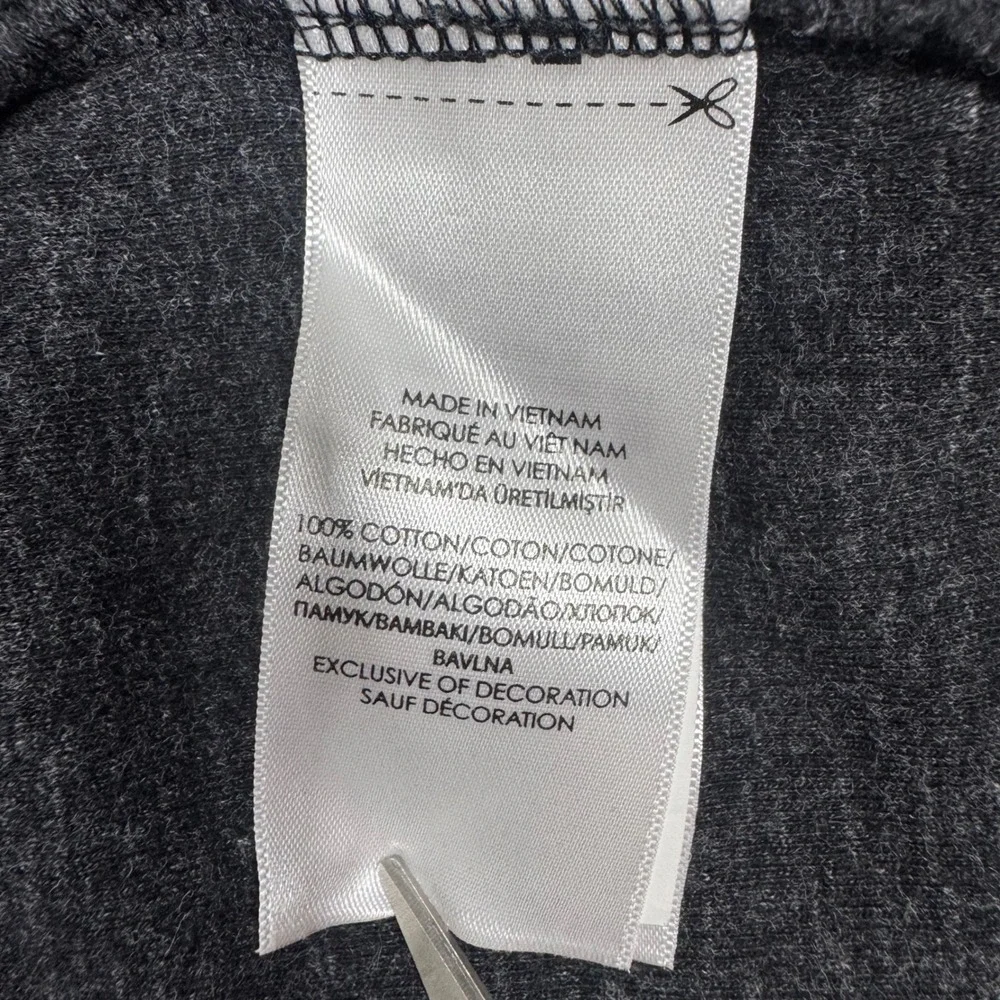 Polo‎ Ralph Lauren Mens Estate-Rib Quarter-Zip Sweater Charcoal Gray Medium